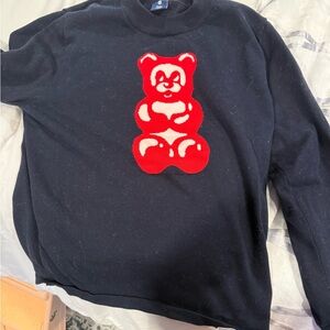 FLAN Streetwear Crewneck Sweater – Size S – Graphic Streetwear